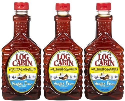 LOG CABIN SUGAR FREE SYRUP (12 OZ.)