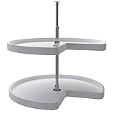 Rev-A-Shelf 32" Kidney Shaped Dual Tier Lazy Susan