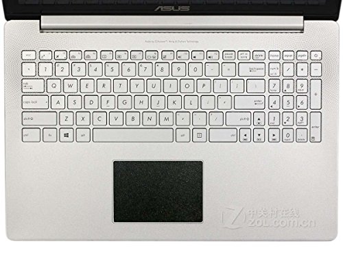 BingoBuy 5-packs Customized Free Cut Trackpad Touchpad Area Decorative Cover Skin Protector Sticker for 15.6'' Asus Zenbook UX501VW UX501JW UX501 (matte black)