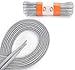 OrthoStep Oval Athletic Light Grey 45 inch Shoelaces 2 Pair Pack