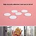 1000 Pieces Adhesive (500 Pair Sets) 0.39in Diameter Sticky Back Coins Hook & Loop Self Adhesive Dots Tapes Magic Sticky Dots