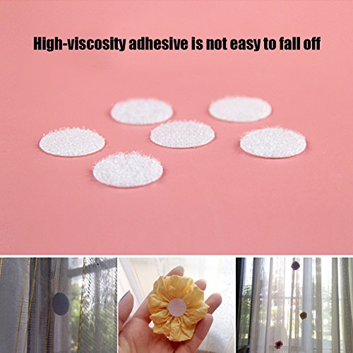 image for NEW RETAIL LI 1000pcs adhesive (500 Pair Sets) 0.39in Diameter Sticky 