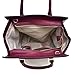 Dasein New Designer Purse Vegan Leather Smile Top Handle Satchel Handbag Tote Micro Luggage w/ Crossbody Strap