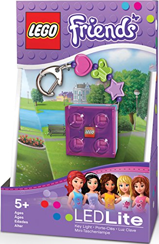 LEGO Friends 2 X 2 Purple Key Light with Charms