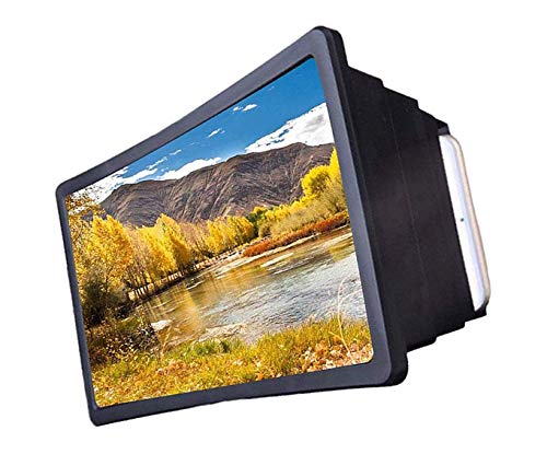 SBA999 F2A050 F2 Mobile Phone 3D Screen Magnifier Eyes Protection Enlarged Expander with Magnetic Ear-Phones Bluetooth w