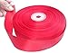 Red Satin Ribbon. High End Double Face Spool. 1 Inch 50 Yards Roll by Drency Ribbons