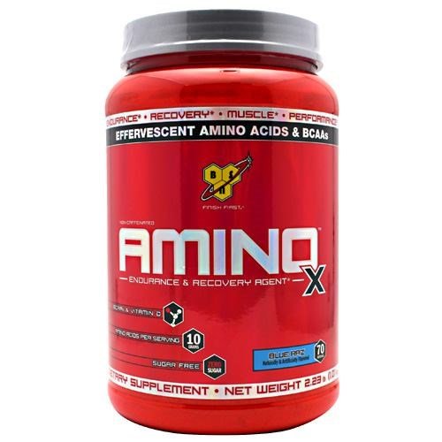BSN BSN Amino X, Blue Raz, 70 Servings