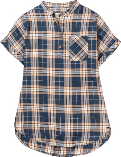 Legendary Whitetails Women's Short Sleeve Popover Casual Plaid Shirt, Lakeside…
