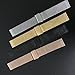 16mm Thin Mesh Milanese Watch Strap Silver Chain Belt Wristband for Women's Watches 304 Stainless Steel