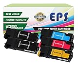 EPS Replacement 5PK Toner Set for Phaser 6500, Phaser 6500DN, Phaser 6500N, WorkCentre 6505, WorkCentre 6505DN, WorkCentre 6505N (2 BK, 1 Cyan, 1 Magenta, 1 Yellow)