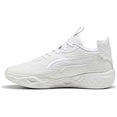 Puma Mens Lamelo Ball MB.04 Lo Ice White White Athletic Basketball Shoes 10