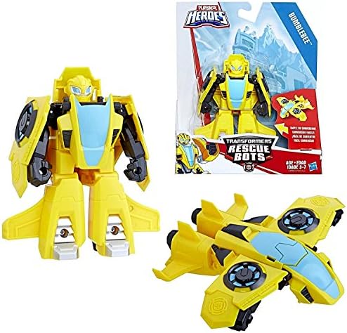 Bumblebee The Robot to Jet Playskool Heroes Transformers