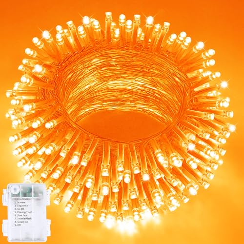 100 LED Battery Operated Halloween String Lights