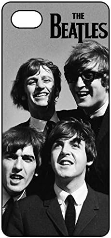 The Beatles iPhone 6 Case, Soft Rubber TPU Silicone Phone Case Cover for iPhone 6/ iPhone 6S 4.7 Inch Black Slim Lightweight