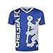 Chelsea FC Youth Soccer Training Jersey-Blue/White-Large