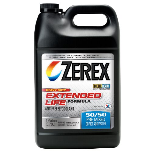 Zerex Heavy Duty Extended Life Antifreeze/Coolant, Ready to Use 1gal