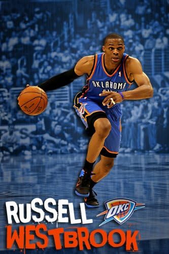 Russell Westbrook Oklahoma City Thunder Basketball Photo Poster 8x10 #1