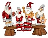 NCAA Fans On Bench Gnome