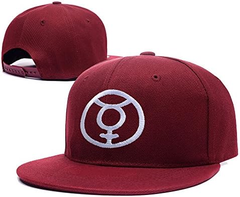XINMEN Quicksilver Icon Logo Adjustable Snapback Caps Embroidery Hats - Red