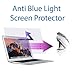 Anti Blue light screen protector (2 pack) for Macbook Air 13 inch (Released in 2010-2017). Filter out Blue Light and relieve computer eye strain to help you sleep better