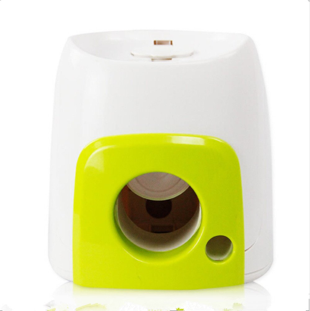HomMall Automatic Dog Treat Food Dispenser Thrower for Indoor Or