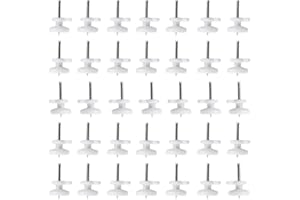 100PCS Hardwall Picture Hook White Mini Non-Marking Hooks Invisible Hook Nail Photo Frame Hangers for Hard Wall Picture Frame