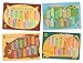 UNCLE WU Kids Math Educational Placemats - Math Set Bundle Learning Placemats: :Multiplication,Division,Subtraction,Addition (Pack of 4)