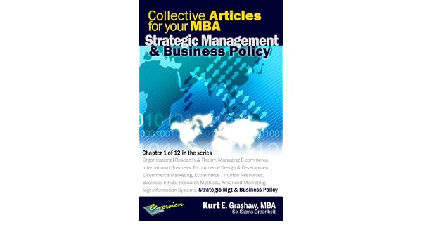 Amazoncom Collective Articles For Your Mba Strategic - 