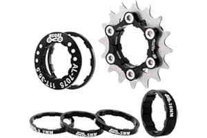 Bibike Single Speed Conversion Kit 13T/14T/15T/16T/17T/18T/20T/22T Single Speed Cassette & Spacers
