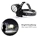 HZTech Bicycle Headlight, 8400 Lumens 7 LED Bike Light, Waterproof MTB Road Bike Front Light Headlamp with 6000mAh Rechargeable Battery Pack, AC Charger for Mountain Bikes, Road Bicycle
