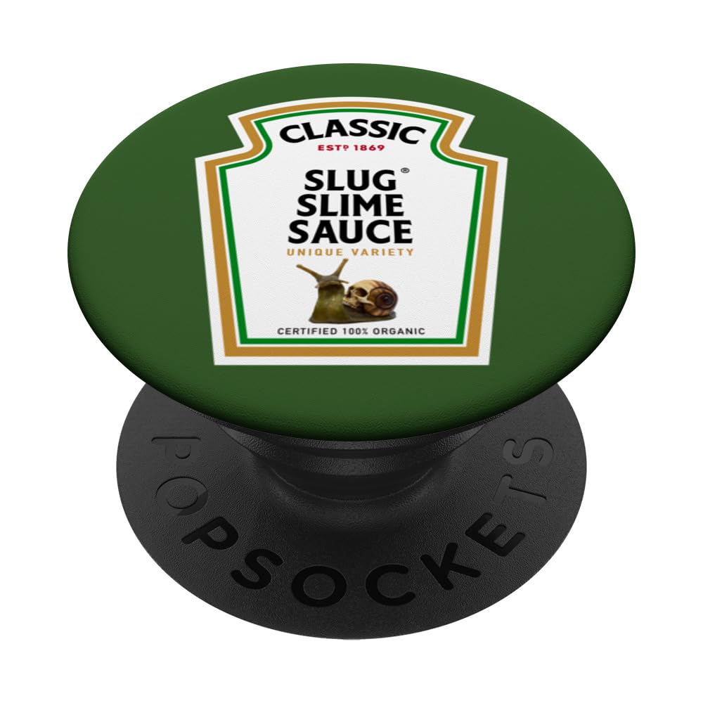 Halloween Condiment Sauce Bottle Slug Slime Sauce Potion PopSockets Adhesive PopGrip