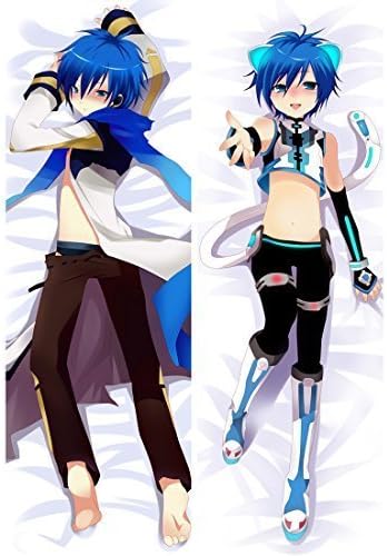Amazon Co Jp Cute Japanese Anime Dakimakura Vocaloid Kaito Lovely Bl Hugging Body Pillow Case Cover 150x50cm Peach Skin By Fashion Online 並行輸入品 ホーム キッチン