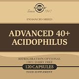 Solgar Advanced 40+ Acidophilus 120 Veg Capsules LA-5 BB-12 Probiotic