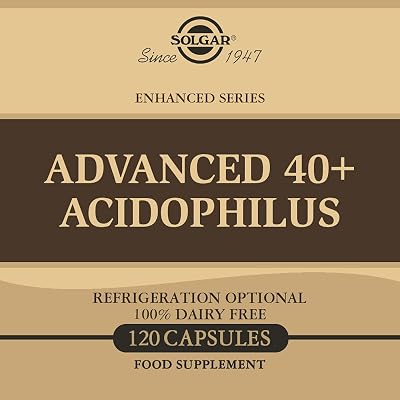 Solgar Advanced 40+ Acidophilus 120 Veg Capsules LA-5 BB-12 Probiotic