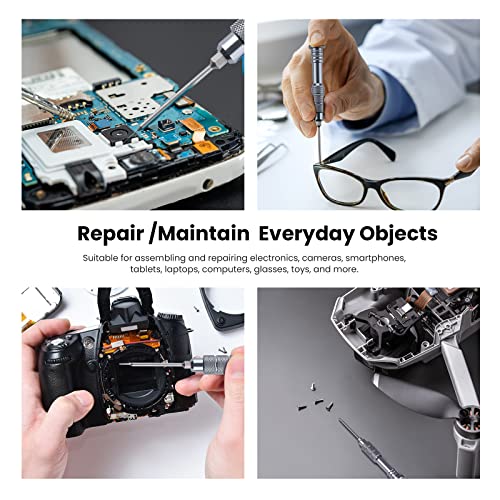 NEEWER 11Piece Precision Screwdriver Set, 2 Handles with 9