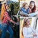 QING Headbands for Women Sweat Wicking Scarf Bandana Elastic Workout Headband Wrap Pack of 6