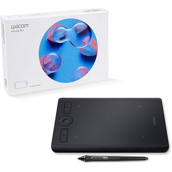 Amazon Com Wacom Intuos Pro Digital Graphic Drawing Tablet For Mac Or Pc Small Pth451 Electronics