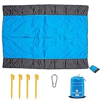 HUATK Sand Proof Beach Blanket- Large Sand Free Beach Mat，Oversized Outdoor Picnic Beach Mat,Quick Dry and Portable,Parks,Camping, Travel Outdoor Activities Picnic Mat for Beach(83x78)