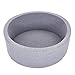 Depruies Kids Play Ball Pool Soft Quality Sponge Ocean Ball Pool Indoor Deluxe Baby Round Ball Pit Ideal Gift Play Toy for Children Toddler Infant Boys Girls（Gray）