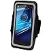i2 Gear Cell Phone Armband Case for Moto G7 Play, One P30 Play, X4, E6 Play, Motorola Droid Turbo 2, Moto G5S, Large Sizes (Black)