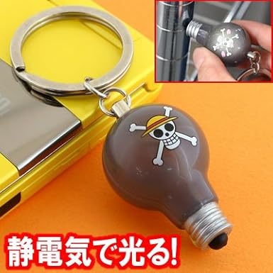 Amazon One Piece 静電気除去マスコット ルフィ アニメ 萌えグッズ 通販