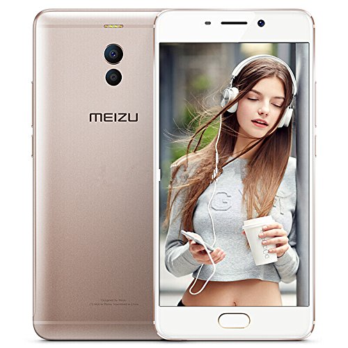 Unlocked Smartphone Meizu M6 Note 4G LTE Cell Phone 6G RAM 128GB ROM Snapdragon 625 6.0" 1080P Fingerprint Dual Rear Camera 16MP 4000mAh Android 7.1 (Gold)