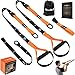 QonQuill BodyWeight Fitness Training Kit | Resistance Straps Trainer for Full Body Strength| Multiple Anchoring Solutions with Easy Setup for Home, Gym & Outdoor Workouts