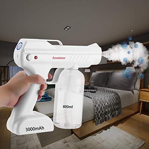 HOUSFA Disinfectant Fogger,Nano Steam Gun,Handheld Fogger, 3000mAh