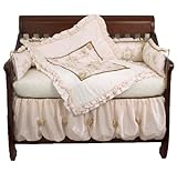 Cotton tale designs 4 Piece Crib Bedding Set, Lollipops and Roses