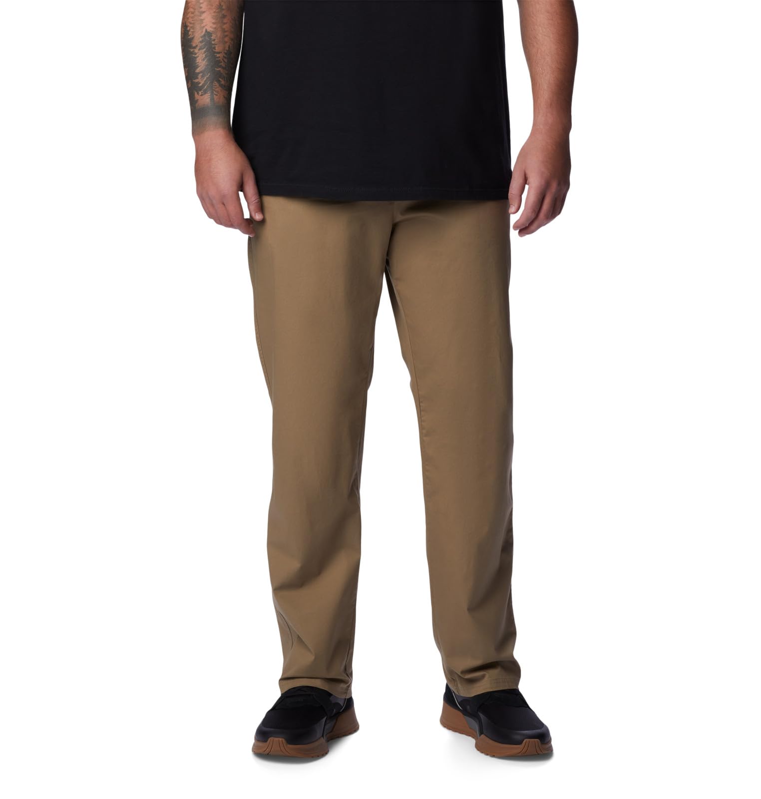 Columbia Mens Rapid Rivers Hiking Pant, Flax, 54 x 30