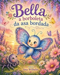 Livro Bella a borboleta da asa bordada