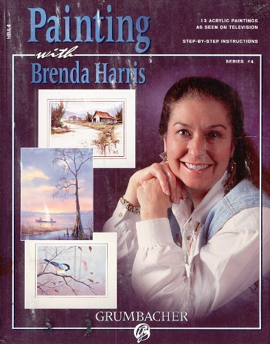 Painting with Brenda Harris, Series #4 - 13 Acrylic Paintings as Seen on Television