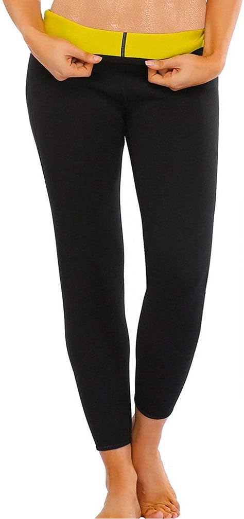 NOVECASA Sauna Sweat Vest Long Sleeve Shirt Woman/Slimming Workout Trousers Shorts Sweatpants Neoprene Fitness Corset for Sweating, Fat Burning, Abdominal Slimming