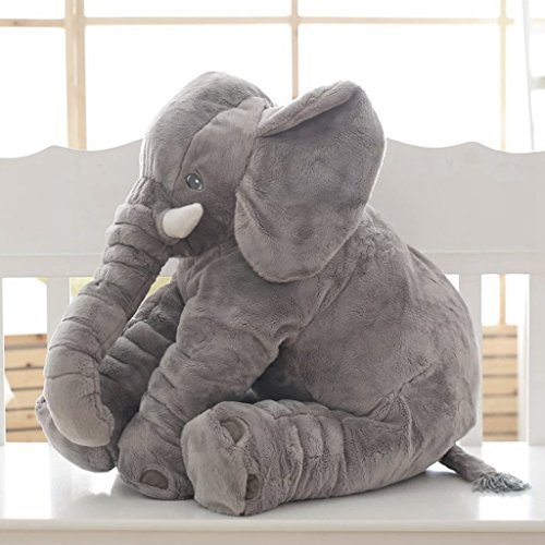 mivera cartoon large plush baby elephant pillow and toy